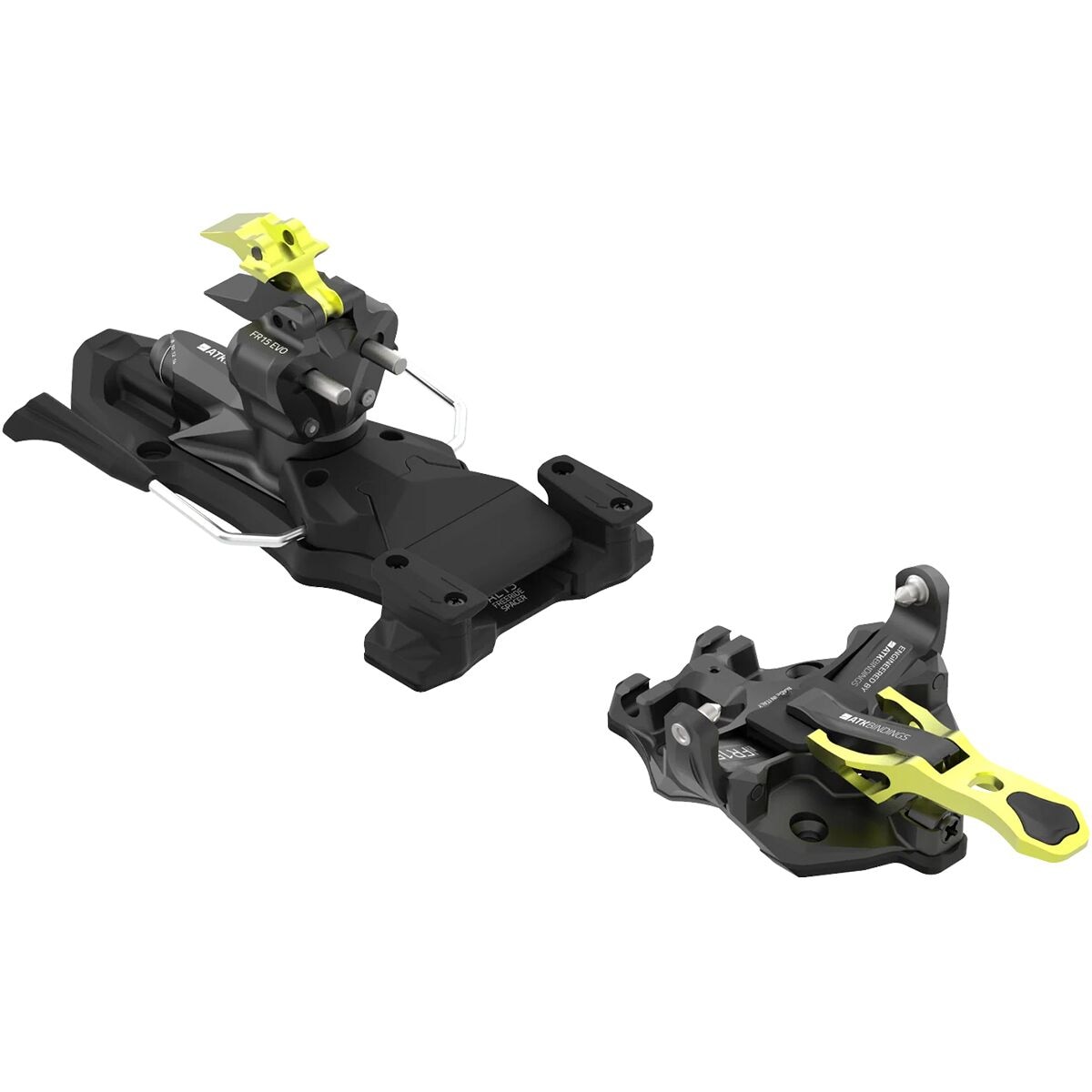 Image of ATK Freeraider 15 EVO Binding Black-Yellow, 120mm