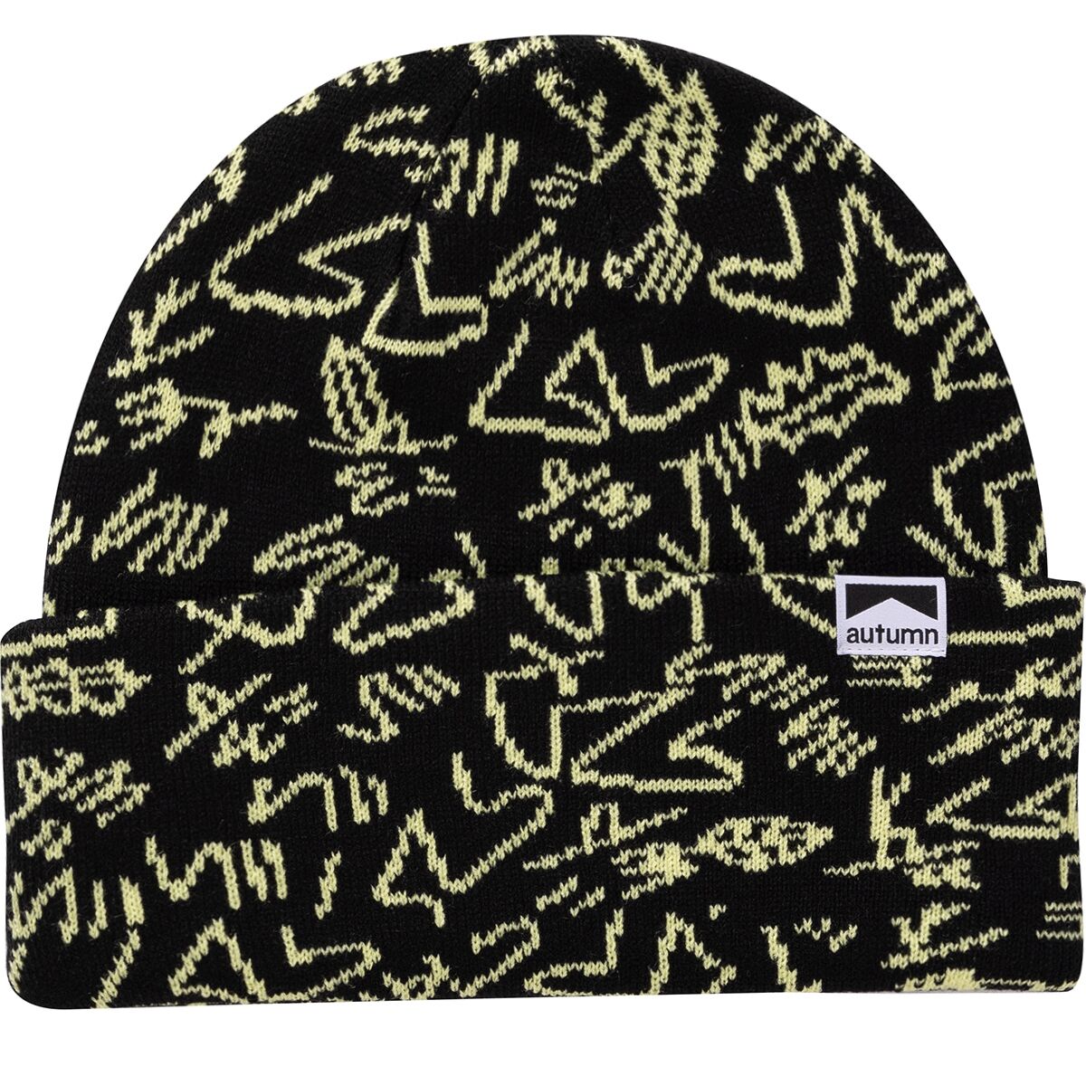 Image of Autumn Gus Camo Beanie Black, One Size