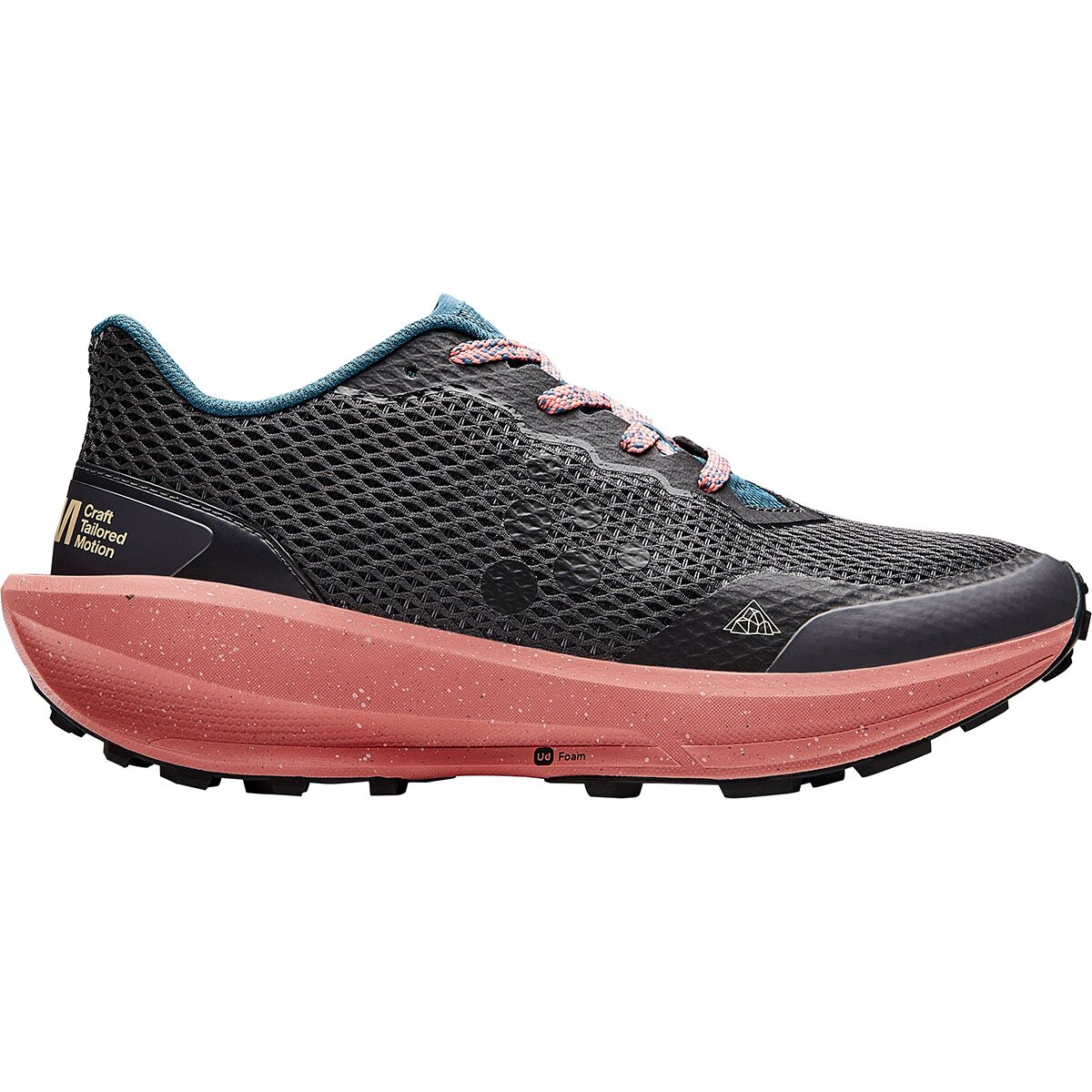 Craft CTM Ultra Trail Running Shoe - Women's Granite/Coral, 9.5