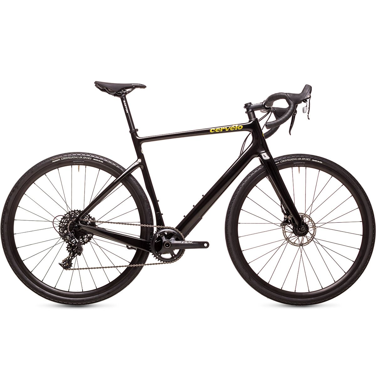 Image of Cervelo Aspero Apex 1x Gravel Bike Black/Gold, 61cm