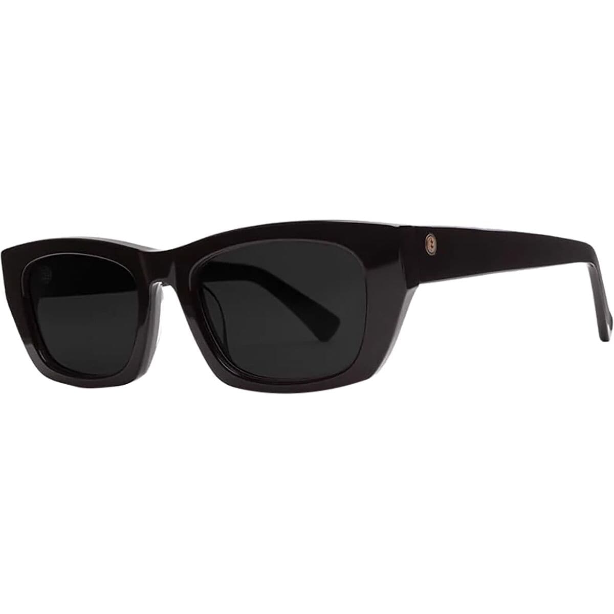 Pre-owned Electric Catania Polarized Sunglasses In Gloss Black/grey Polar