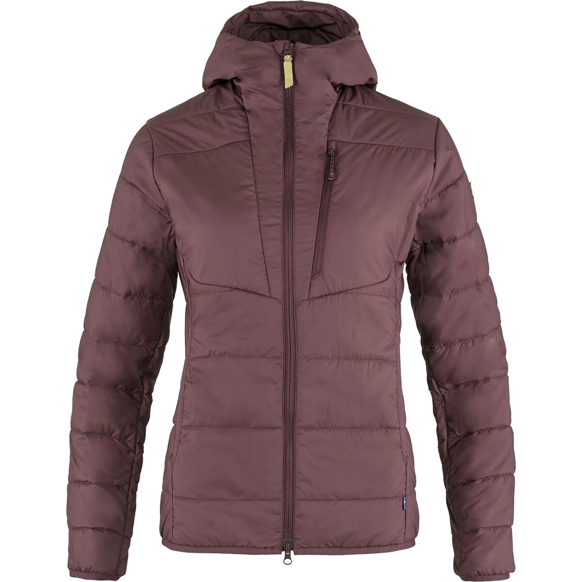 Image of Fjallraven Keb Loft Insulated Hooded Jacket - Women's Light Garnet, S