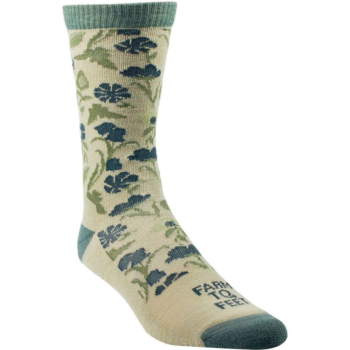 Image of Farm To Feet York Crew Sock - Women's Desert Tan, S