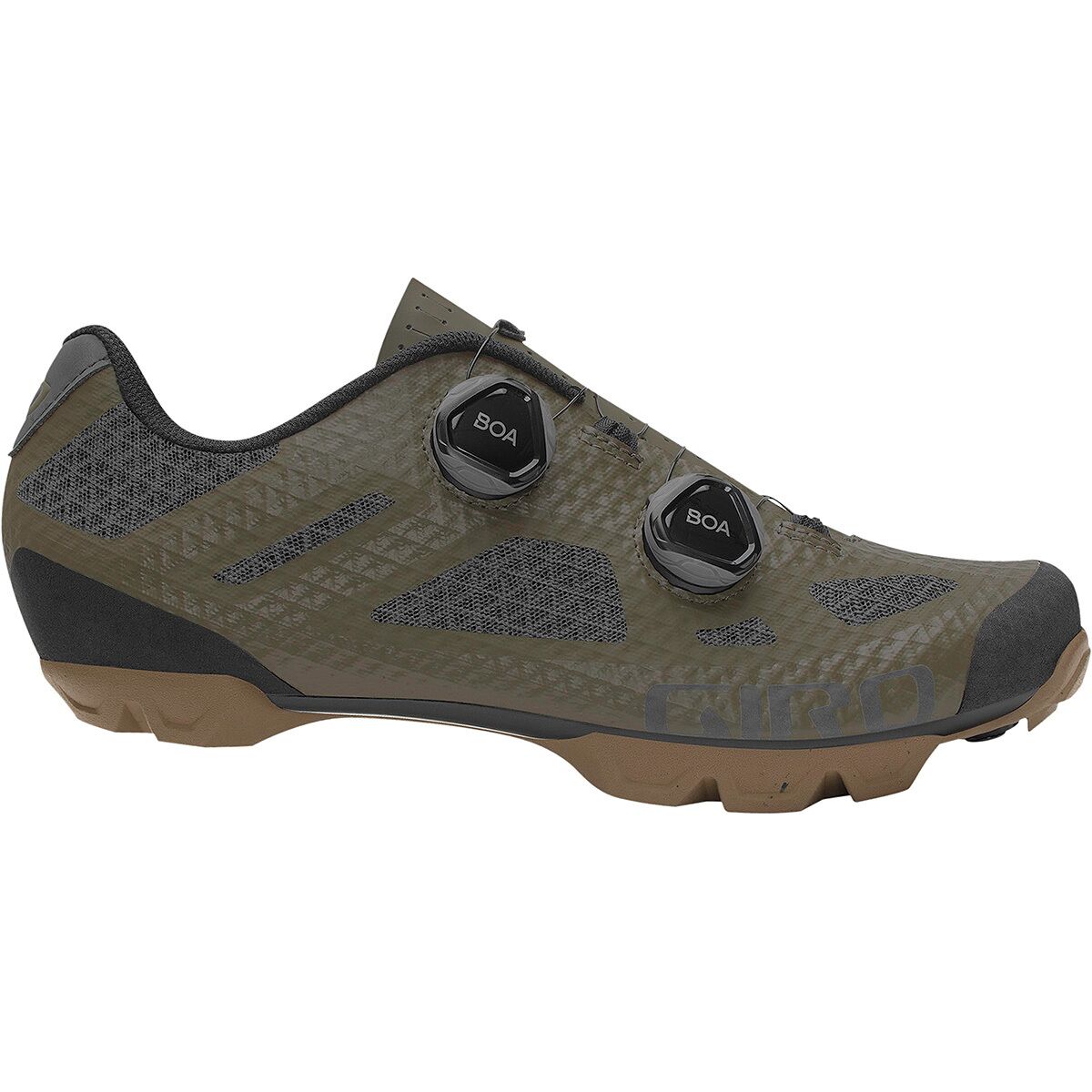 Image of Giro Sector Cycling Shoe - Men's Olive/Gum, 42.0