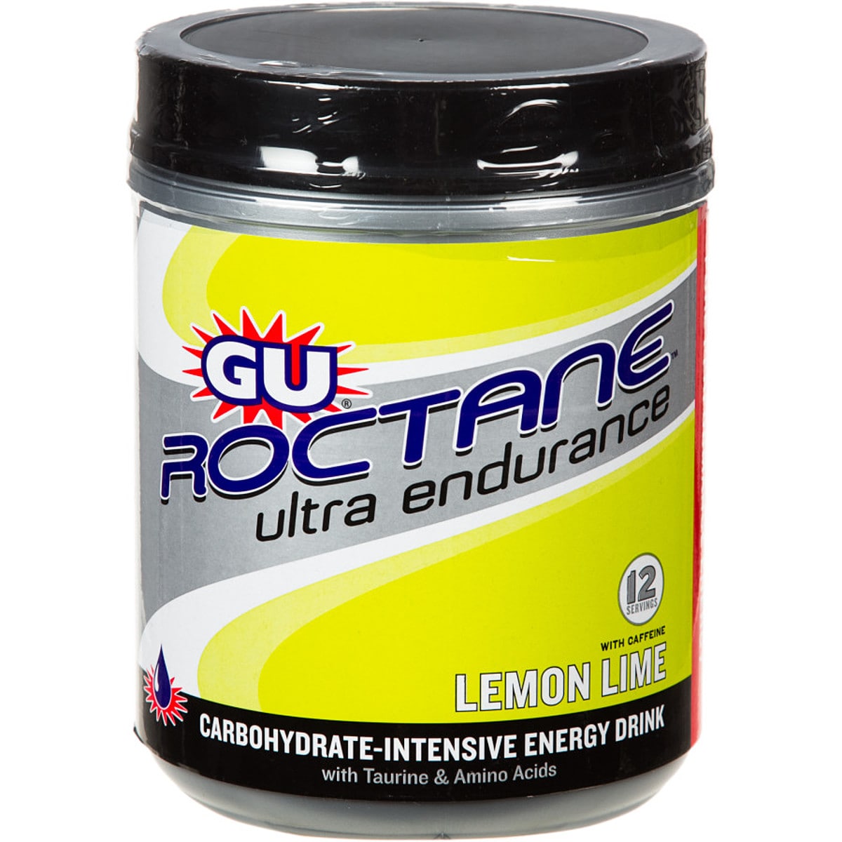 Image of GU Roctane Energy Drink - 12 Serving Canister Lemon Lime, One Size