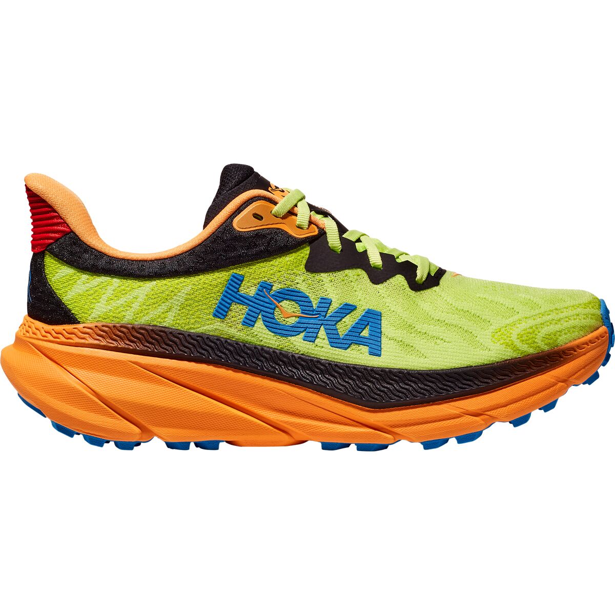 HOKA Challenger ATR 7 Running Shoe - Men's Black/Lettuce, 8.0