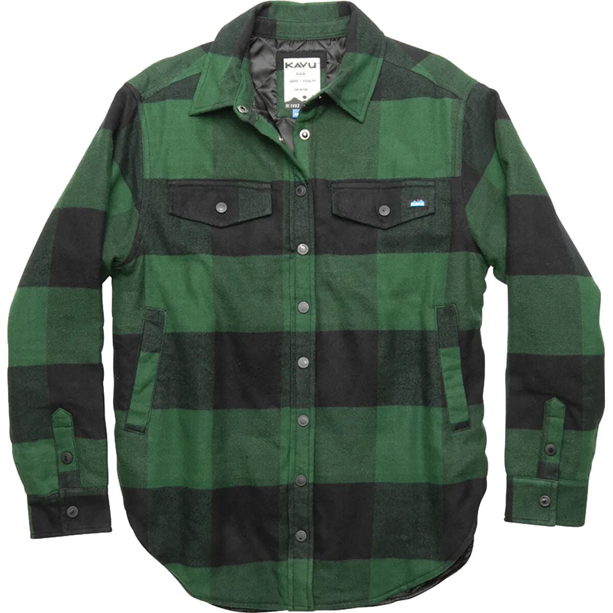 Image of KAVU Camp Lite Shirt Jacket - Women's Pine Plaid, M