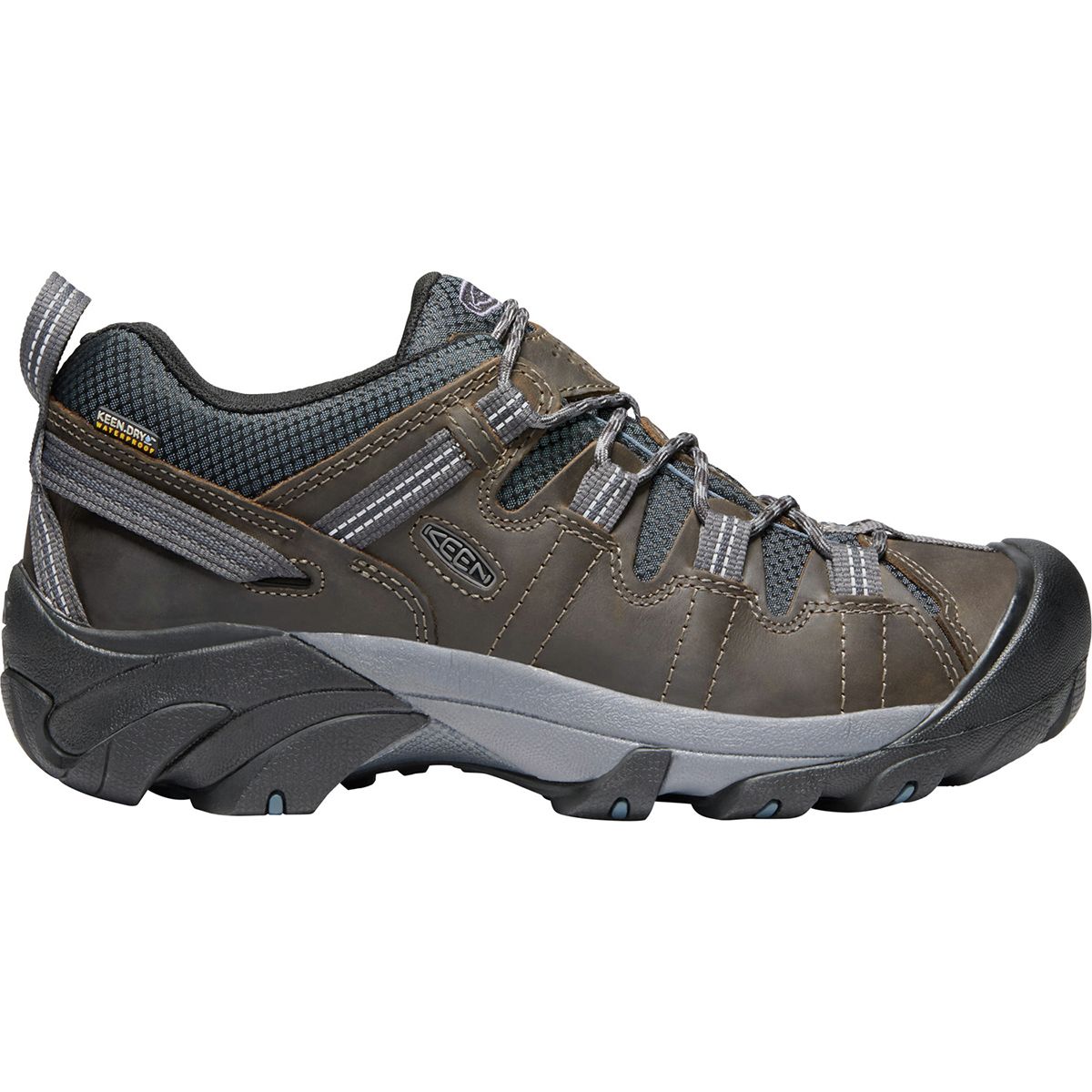 Image of KEEN Targhee ll Waterproof Hiking Shoe - Men's Mort/Dark Slate, 13.0