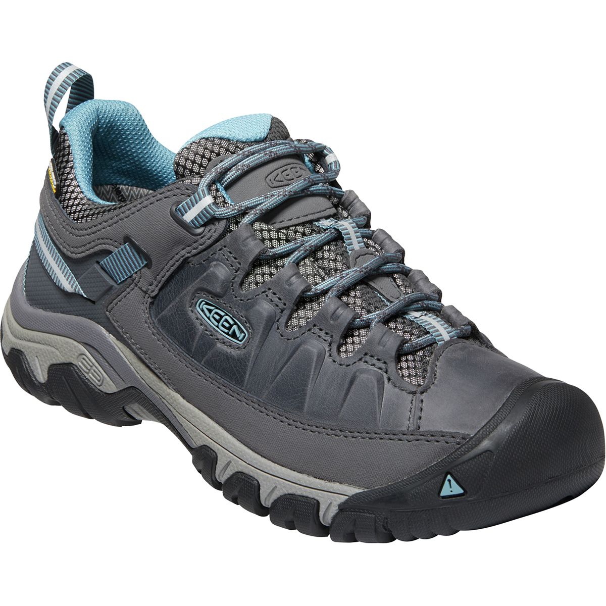 Image of KEEN Targhee III Waterproof Hiking Shoe - Women's Magnet/Atlantic Blue, 5.5