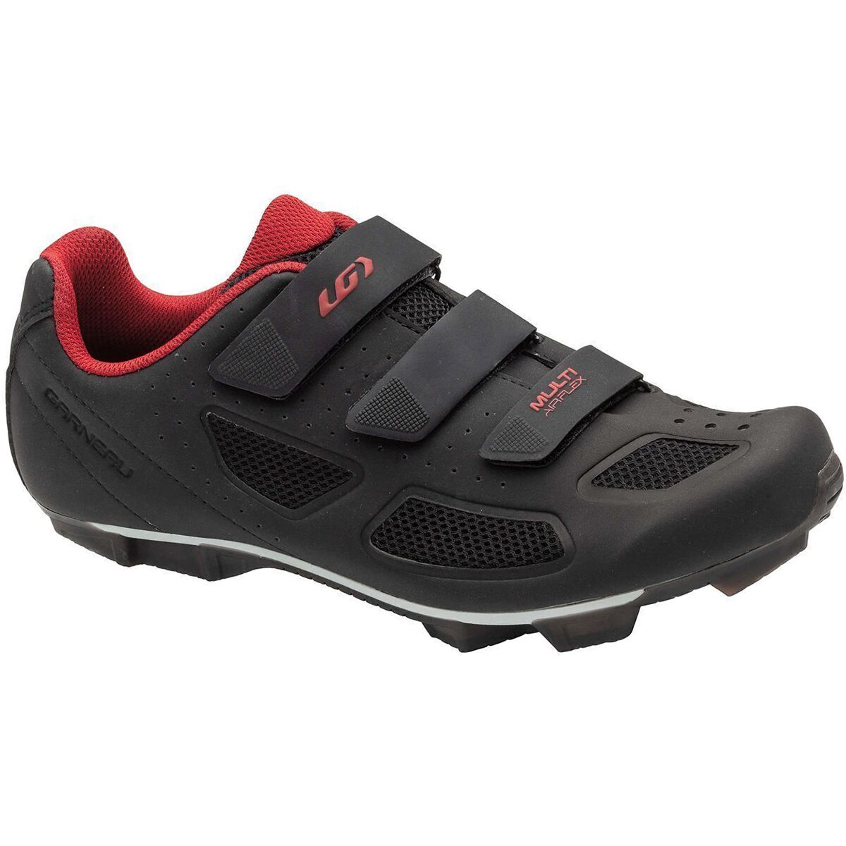 Image of Louis Garneau Multi Air Flex II Mountain Bike Shoe - Men's Black, 44.0