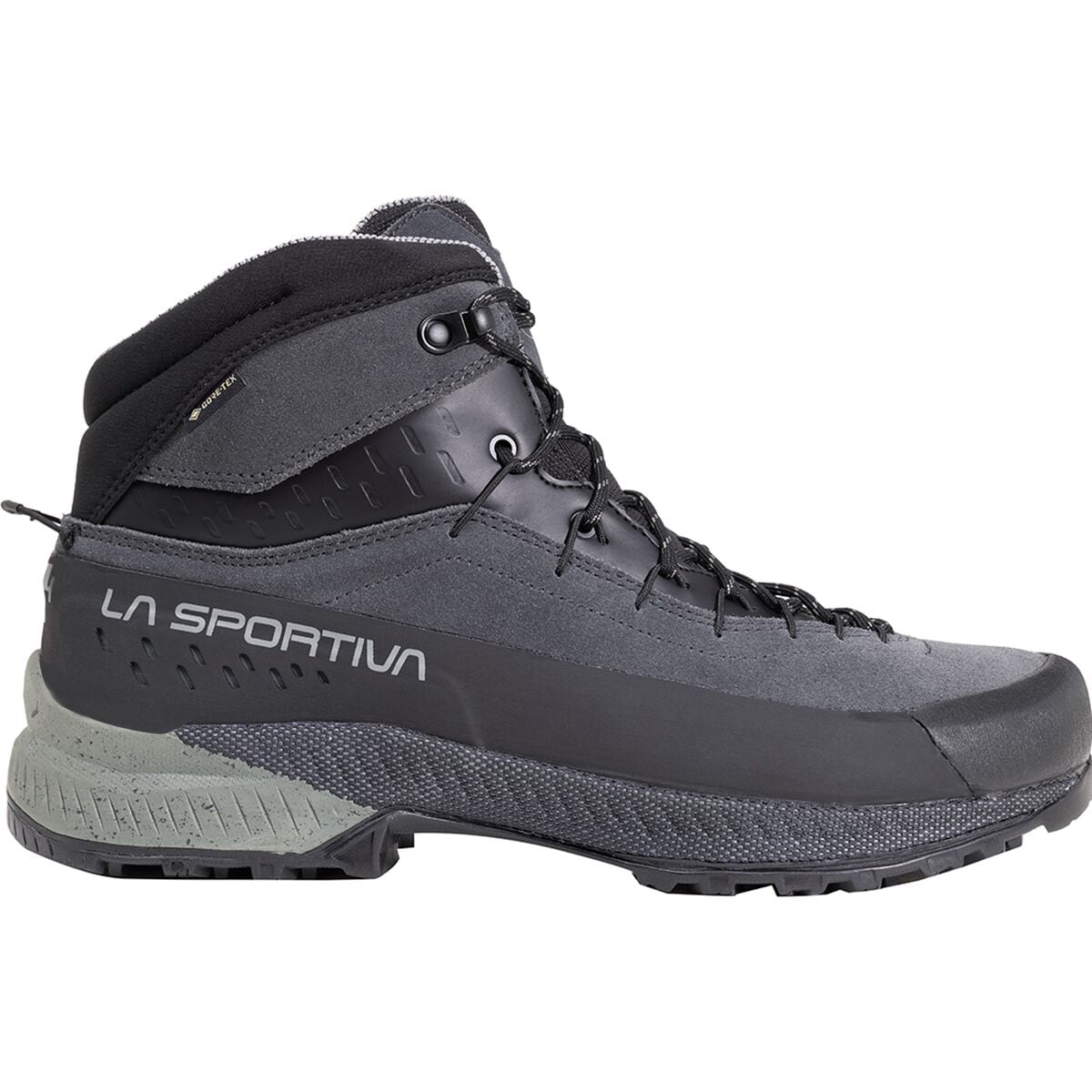 Image of La Sportiva TX4 Evo Mid GTX Approach Shoe - Men's Carbon/Clay, 38.5