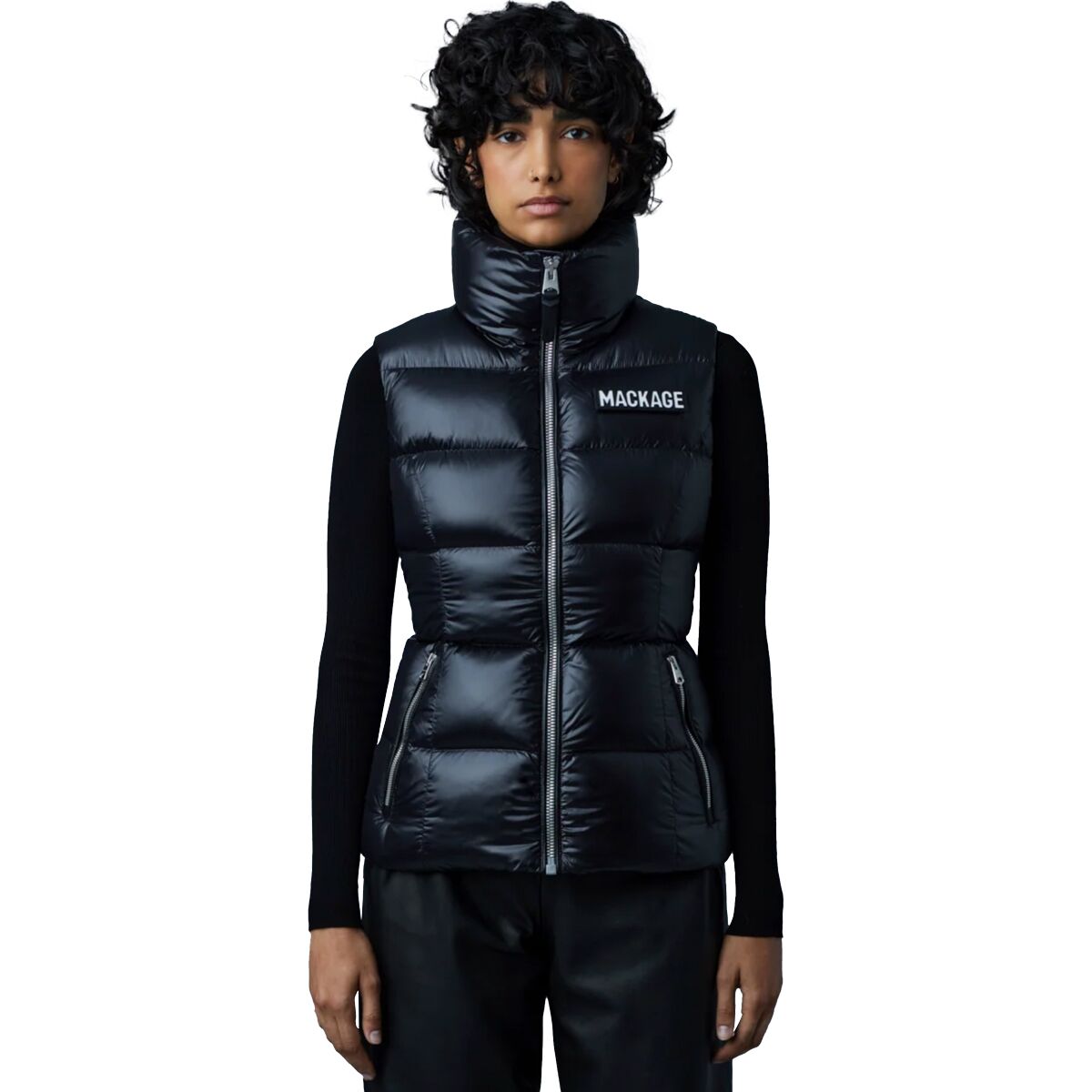 Pre-owned Mackage Chaya Insulated Vest - Women's In Black
