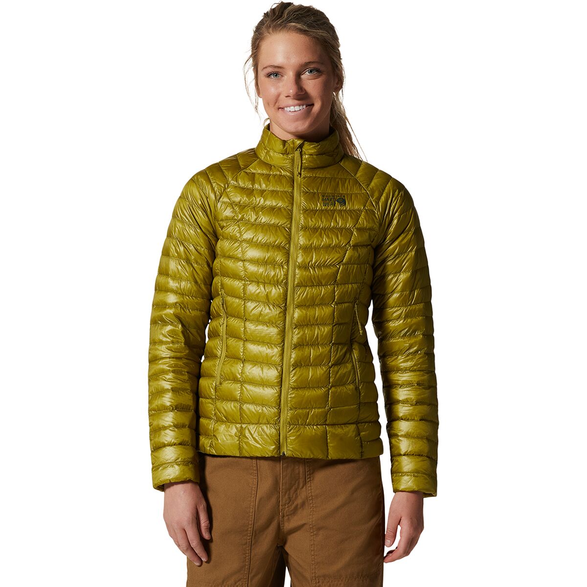 Image of Mountain Hardwear Ghost Whisperer 2 Down Jacket - Women's Moon Moss, XL