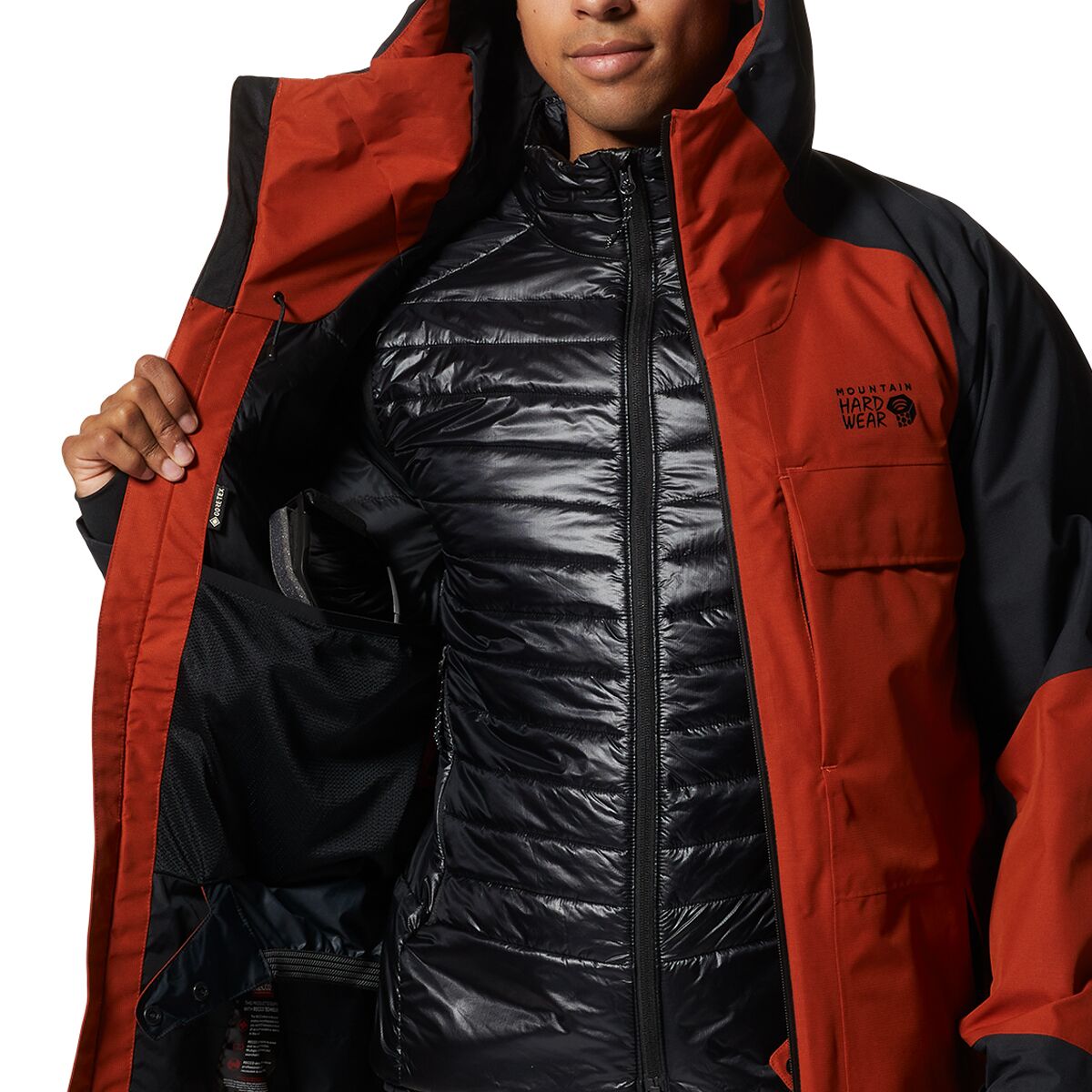 Sandalen smog Detective Mountain Hardwear Cloud Bank GORE-TEX LT Insulated Jacket - Men's - Clothing