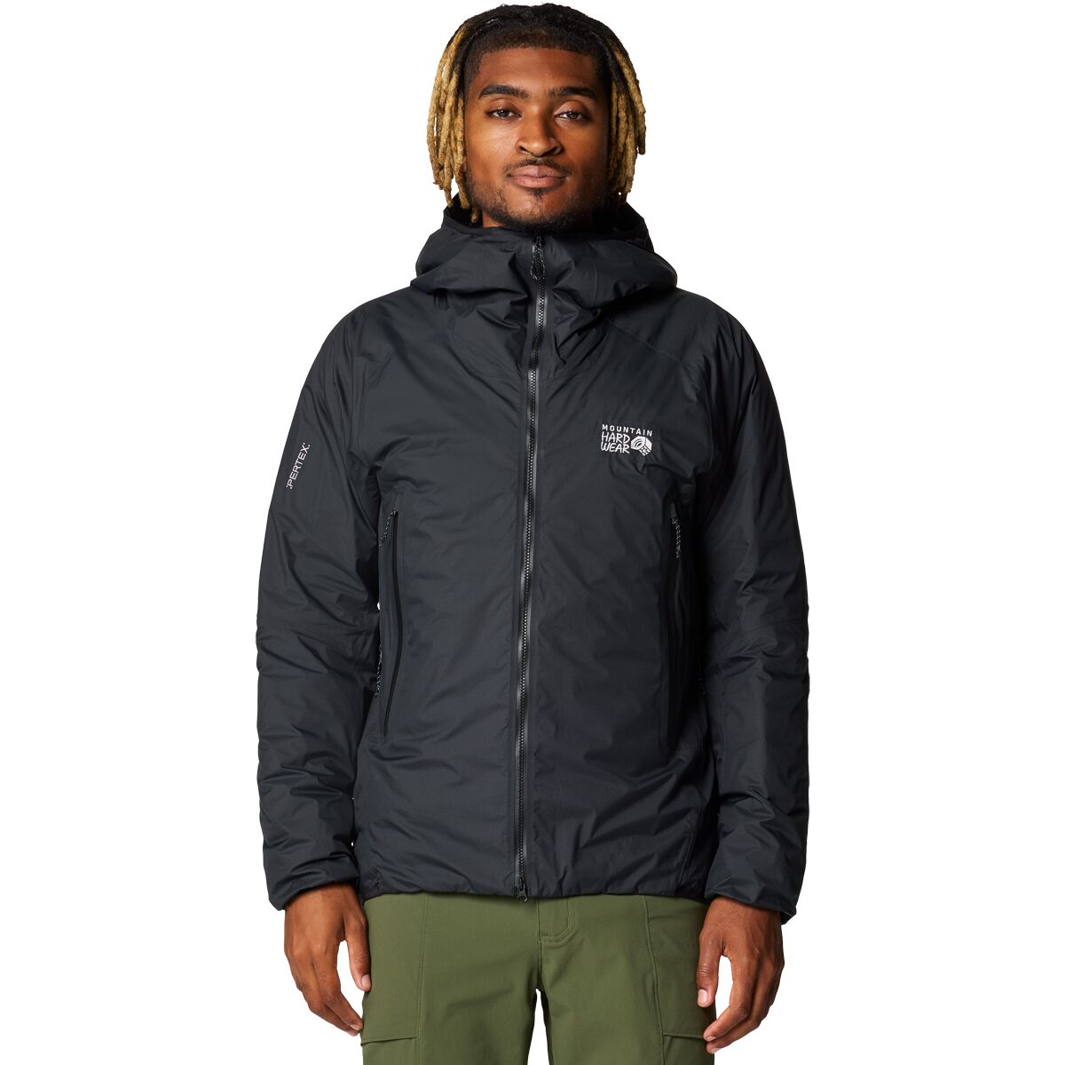 Image of Mountain Hardwear Storm Whisperer Insulated Jacket - Men's Black, M