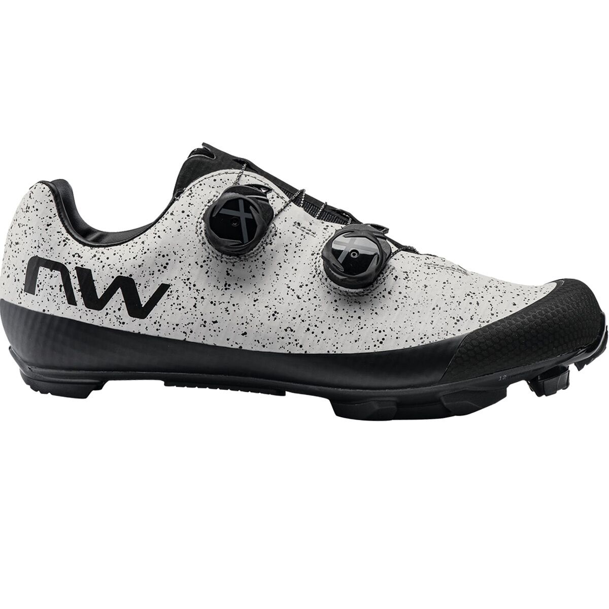 Image of Northwave Extreme XCM 4 Mountain Bike Shoe - Men's Light Grey, 42.0