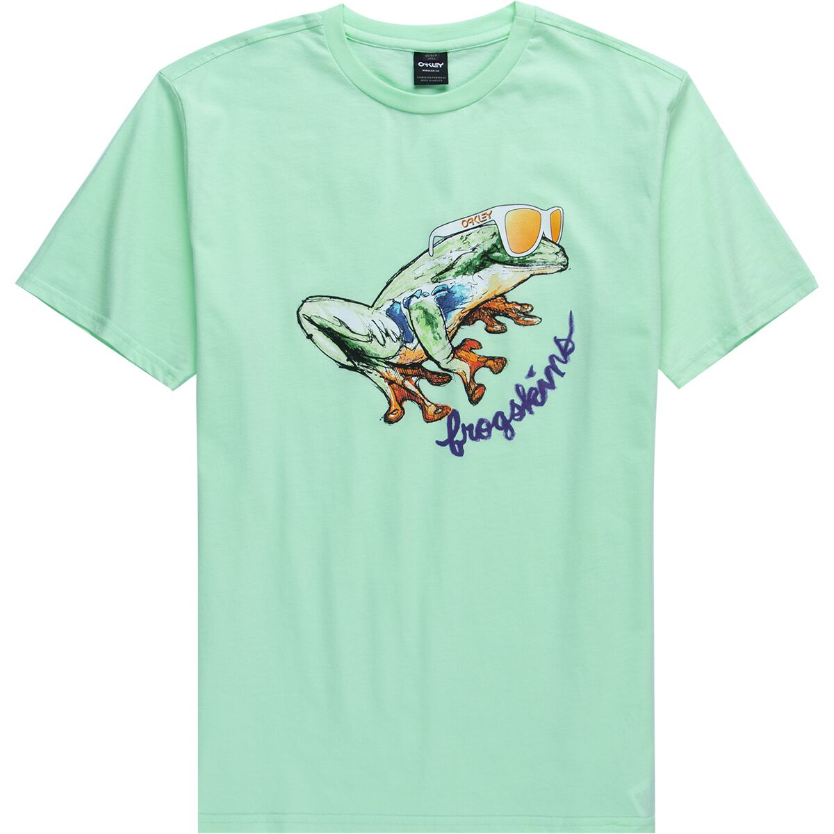 Oakley Frogskins Spellout Graphic T Shirt - S – Jak of all Vintage