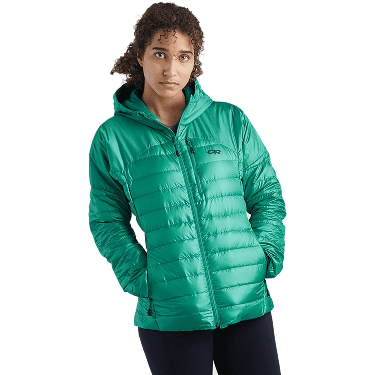 piramide capaciteit Oneffenheden Helium Down Hooded Jacket - Women's by Outdoor Research | US-Parks.com