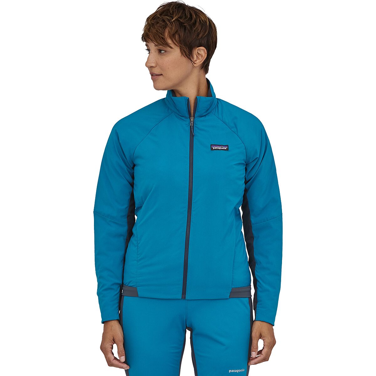 Ski Jacket - Blue FF tech fabric jacket