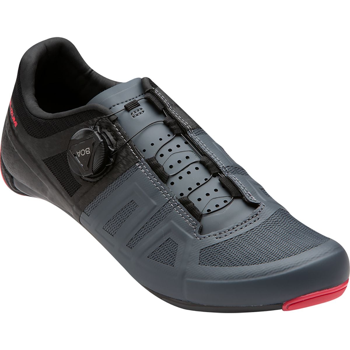 Image of PEARL iZUMi Attack Road Cycling Shoe - Women's Black/Atomic Red, 42.5