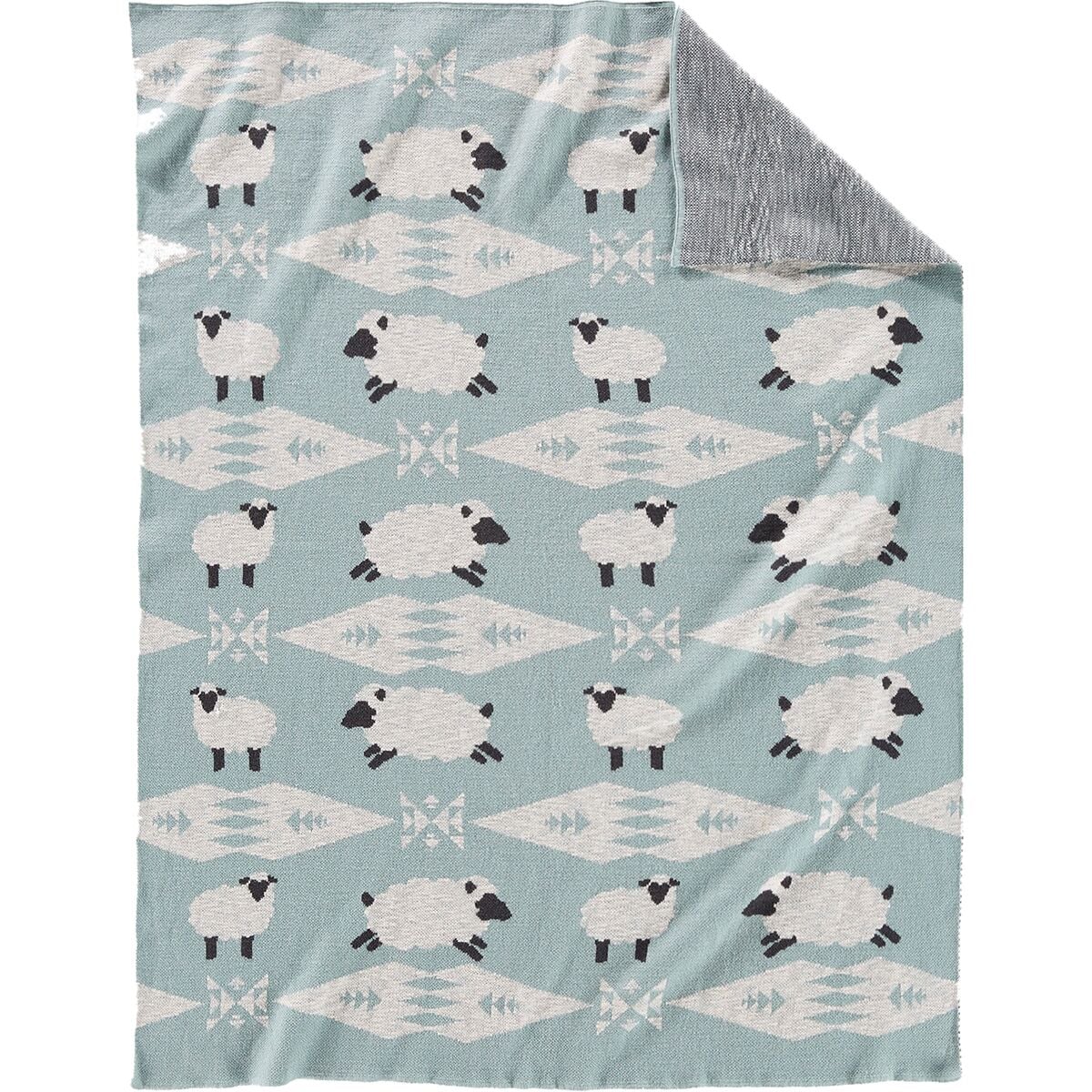 Pendleton Knit Baby Blanket + Beanie - Infants'