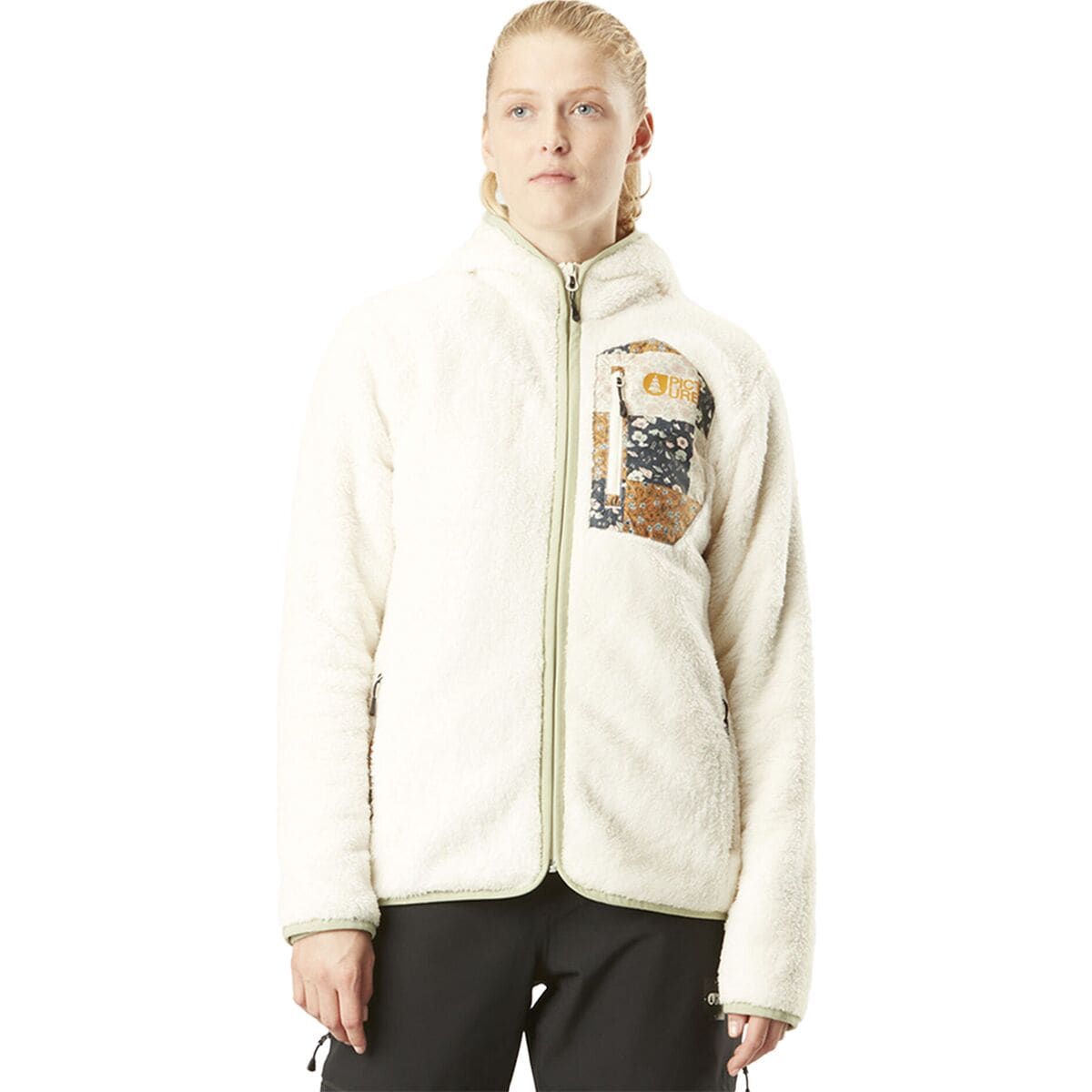 Image of Picture Organic Izimo Full-Zip Fleece - Women's Light Milk, XS