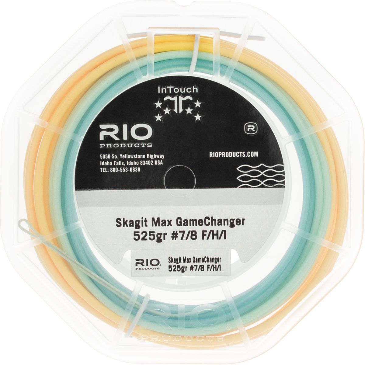 Image of RIO Skagit Max GameChanger Dark Aqua/Light Aqua/Orange, #7/8 - Flt/1ips/2ips