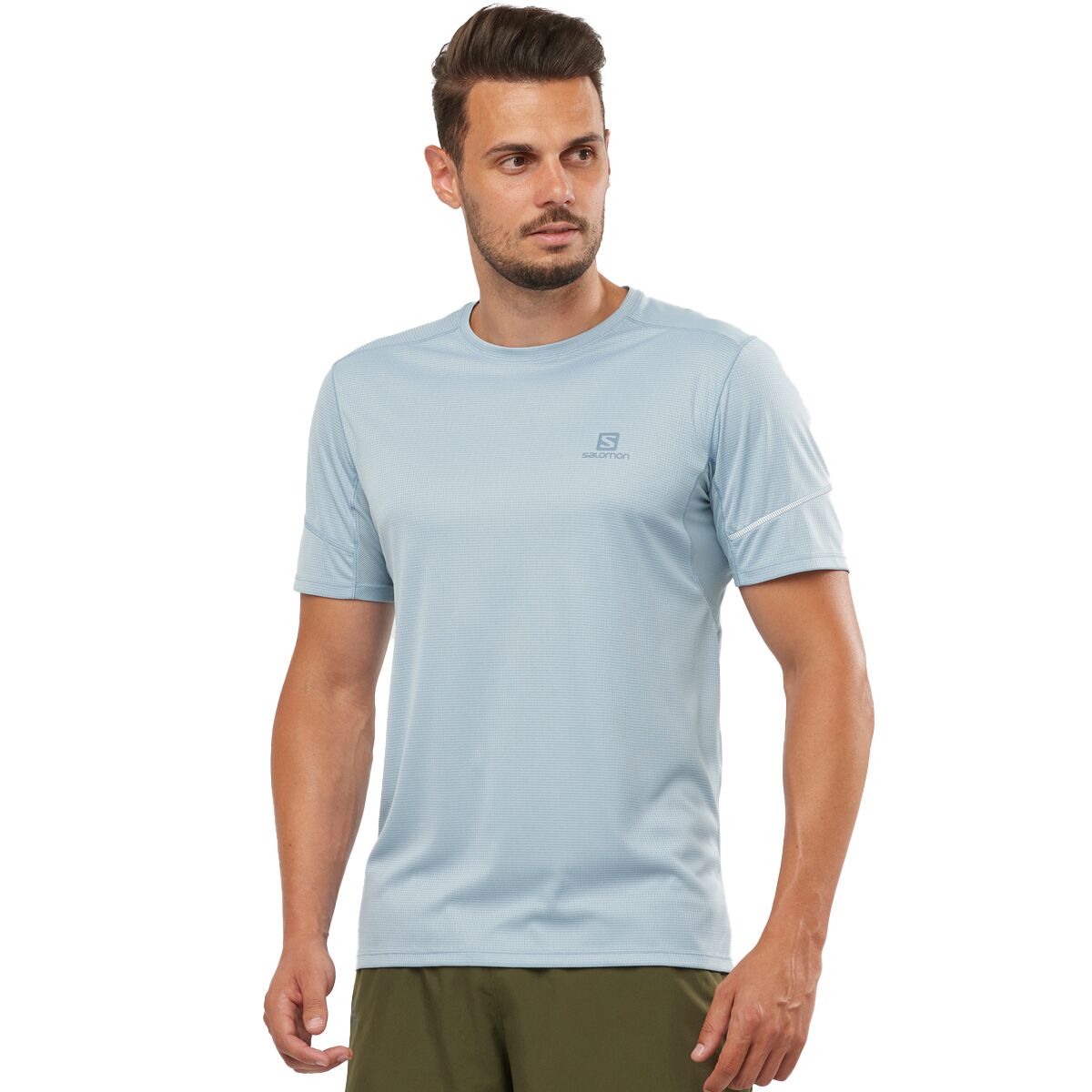 Salomon Agile Short-Sleeve Shirt - Men's - Clothing