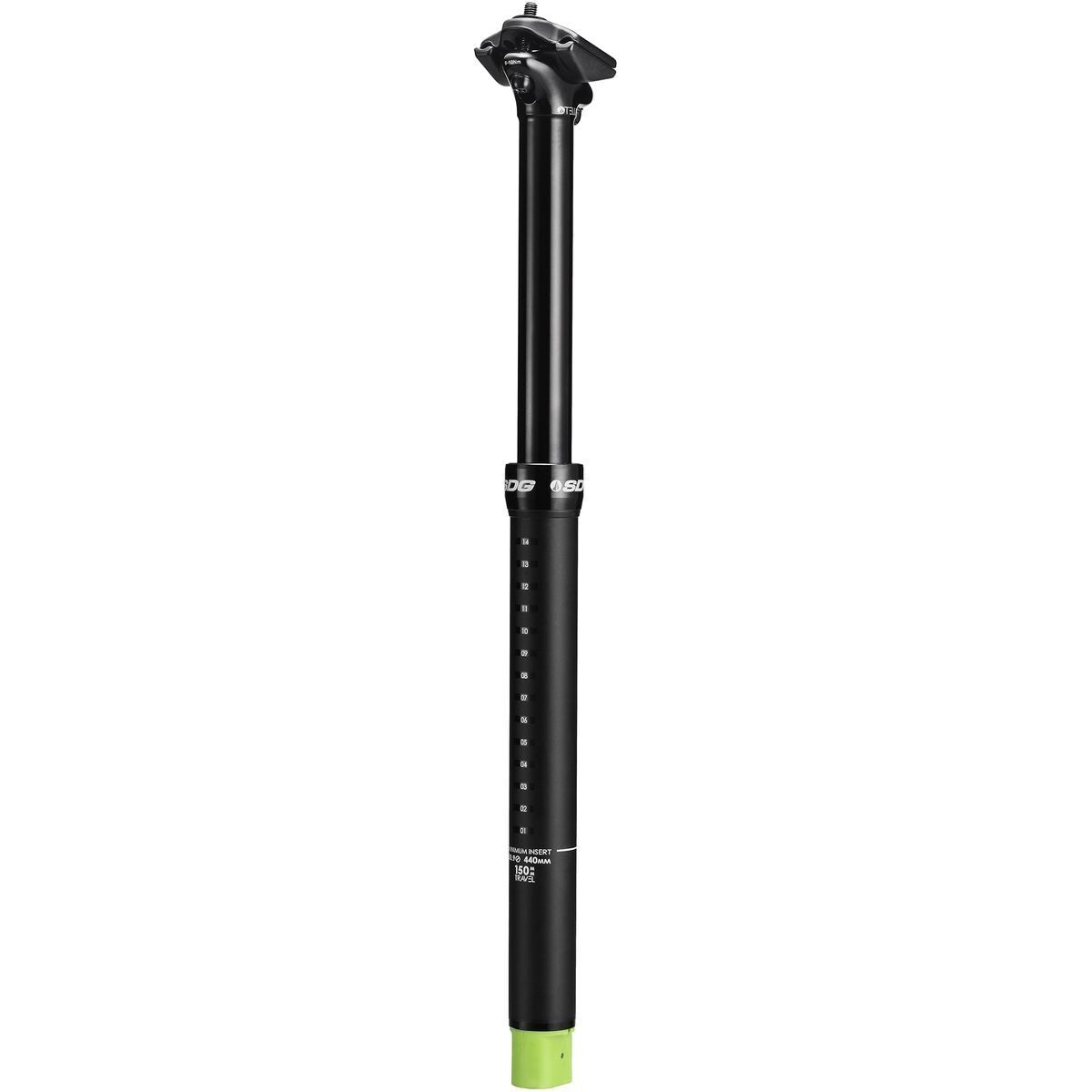 SDG Components Tellis Dropper Seatpost Black, 31.6x417mm/125mm Travel