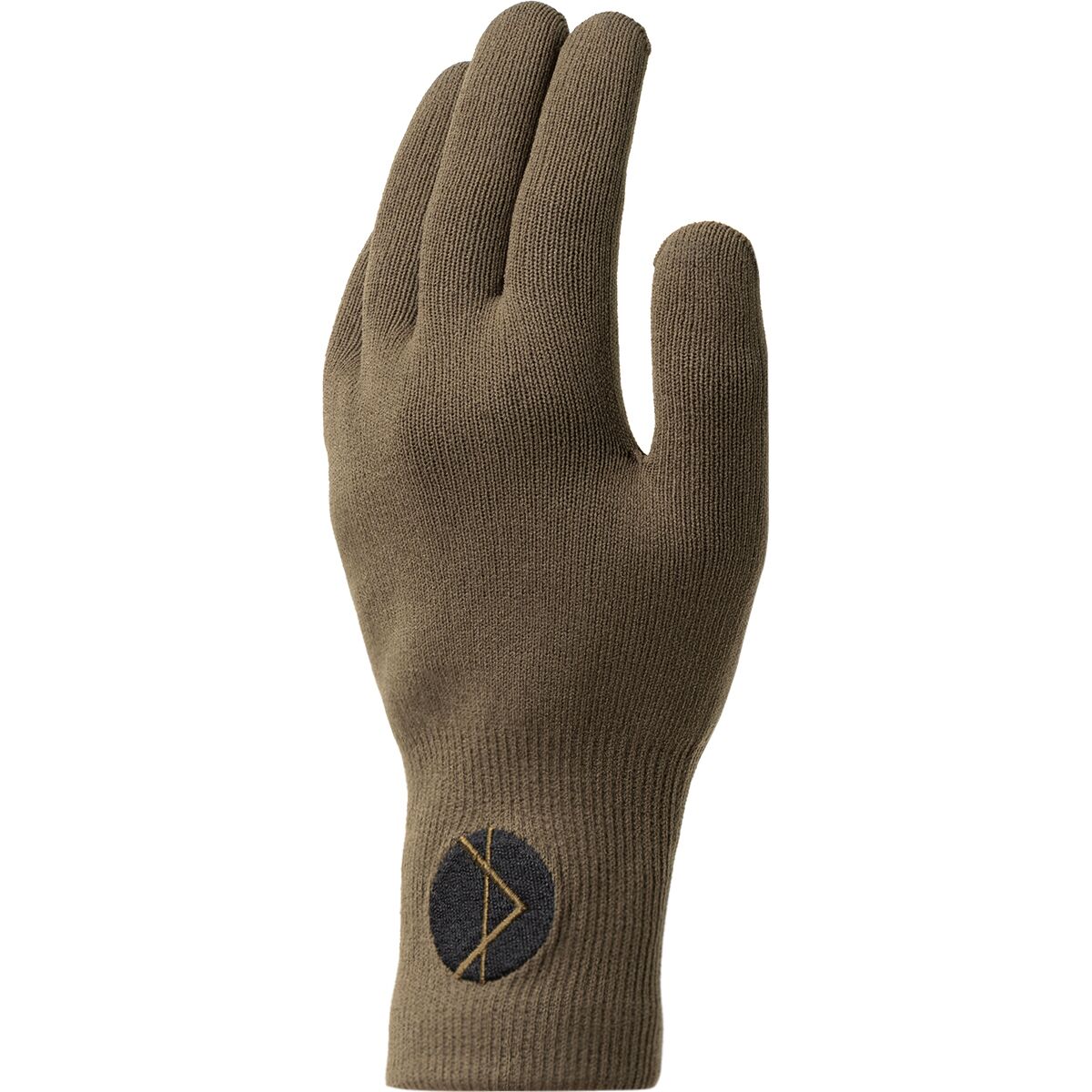 Image of Showers Pass Crosspoint Knit Waterproof Pro-Wool Glove Fatigue Green, XL