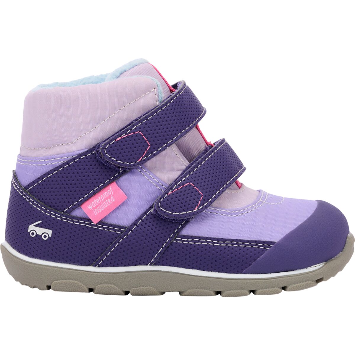 Image of See Kai Run Atlas II Waterproof Insulated Boot - Toddler Girls' Purple/Pink, 9.0