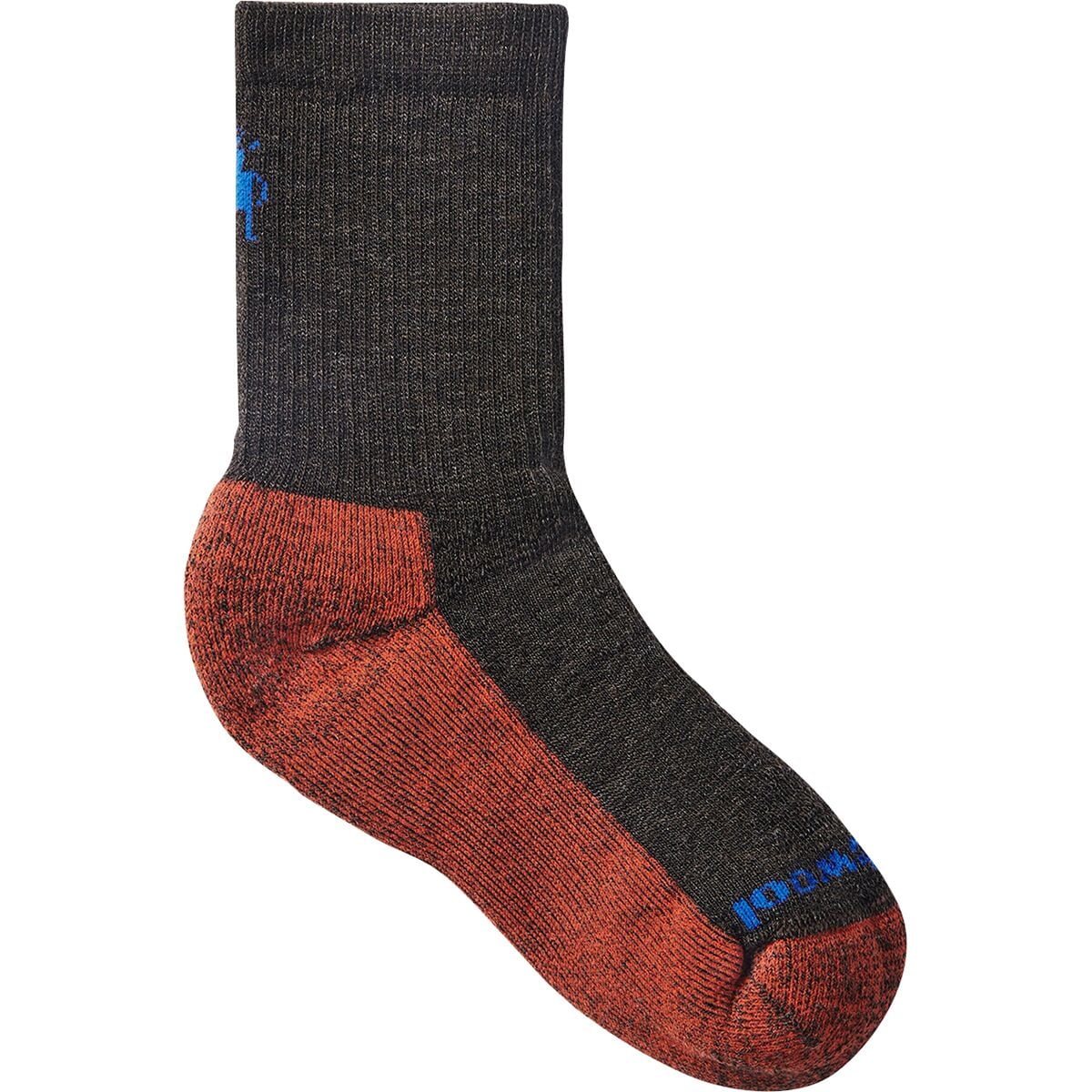 Image of Smartwool Hike Full Cushion Crew Sock - Kids' Chestnut, L