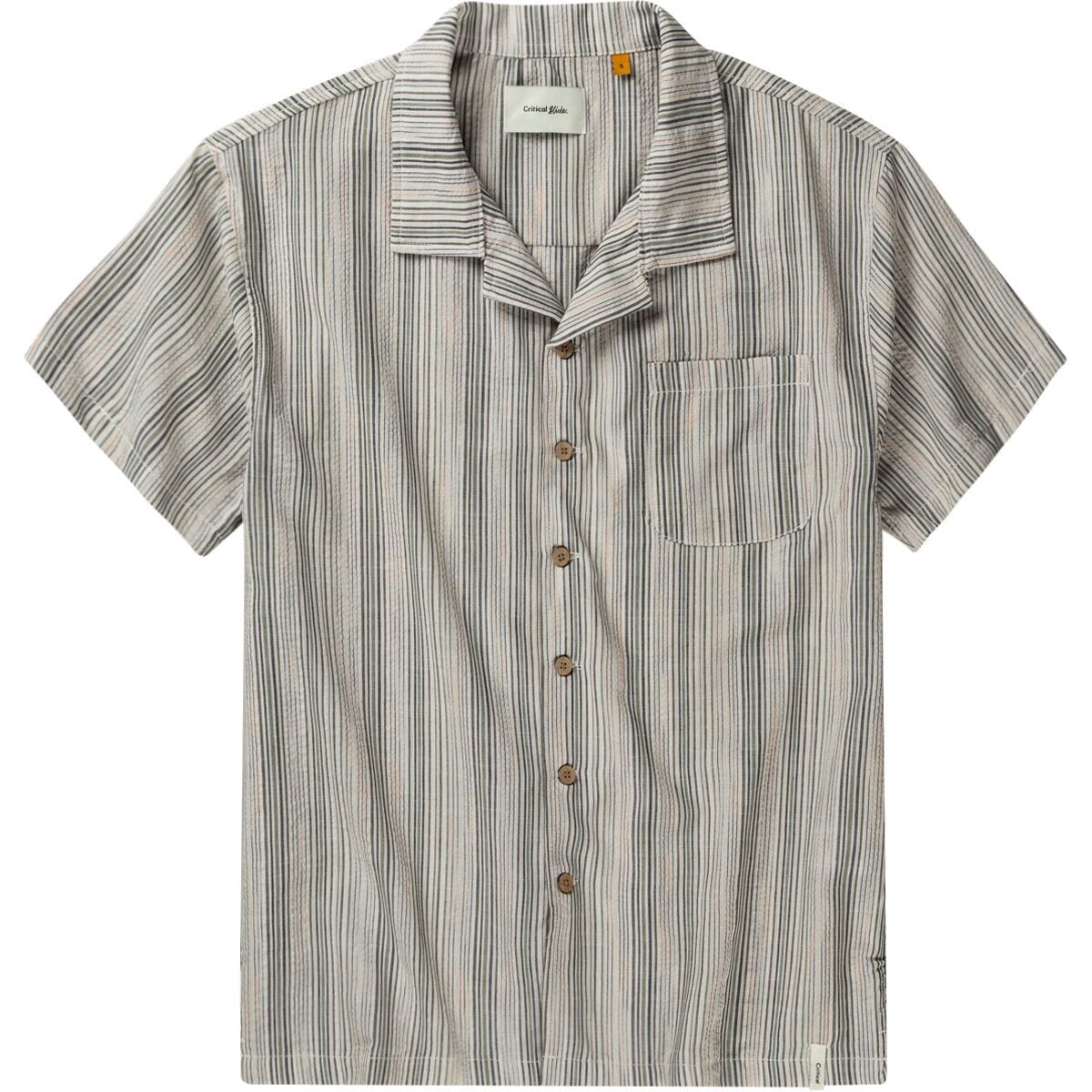 The Critical Slide Society Bawley Short-Sleeve Shirt - Men's Ecru, XXL