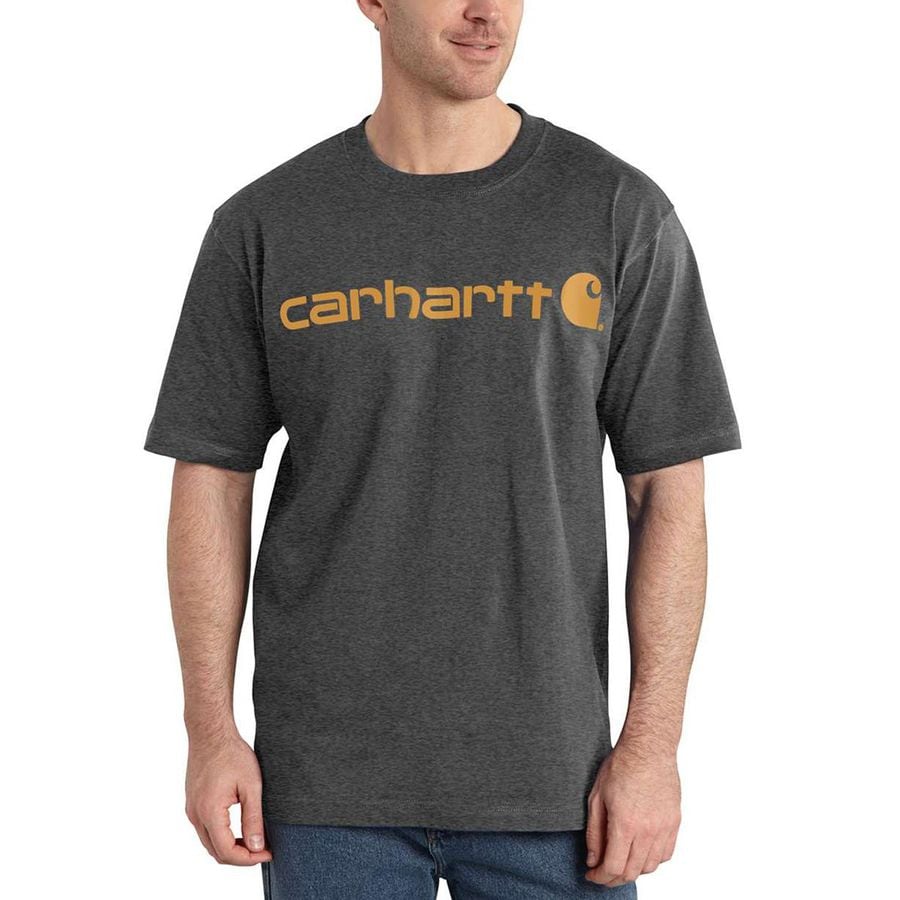 Carhartt Signature Logo Loose Fit - Short-Sleeve Men\'s Clothing - T-Shirt