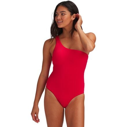 Seafolly Sea Dive One Shoulder Maillot One-Piece Swimsuit - Women's -  Clothing