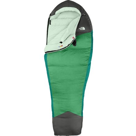 The North Face Green Kazoo Sleeping Bag: 5F Down - Women's - Hike & Camp